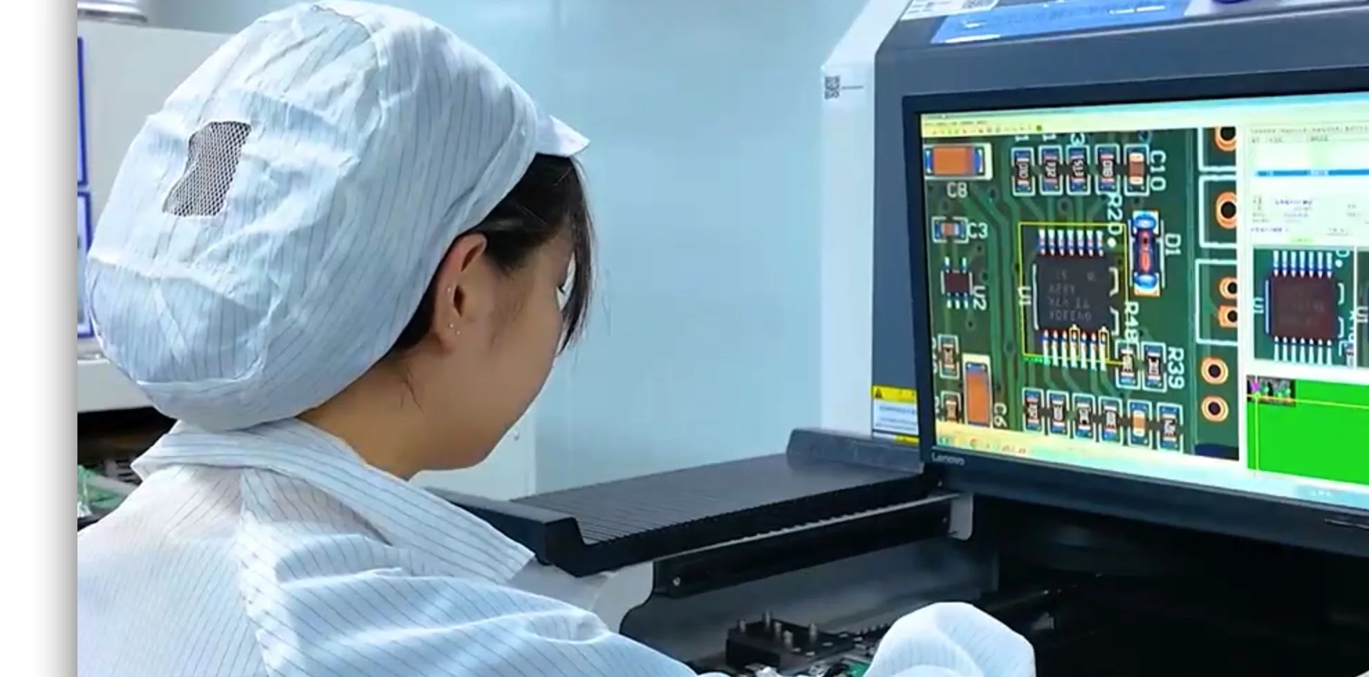 Electronics inspection and production proof